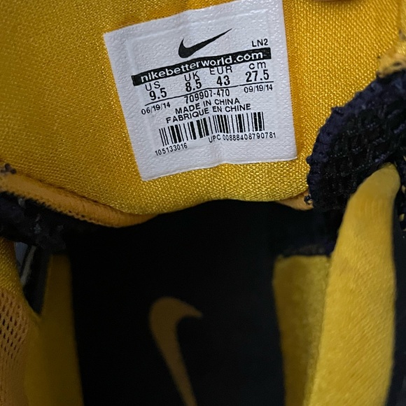 Rare Nike Hyperdunk Paul George 2014 “Pacers” Size 10 - Picture 5 of 7